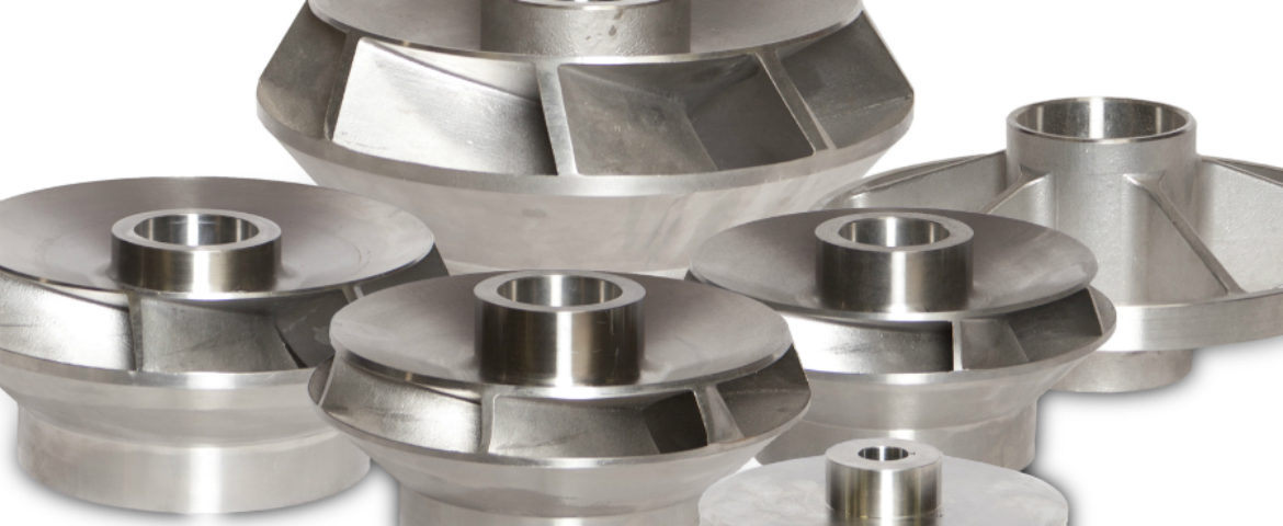 300 Series Stainless Steel Impellers Available and In Stock