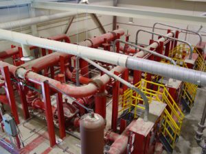 fire protection pump system