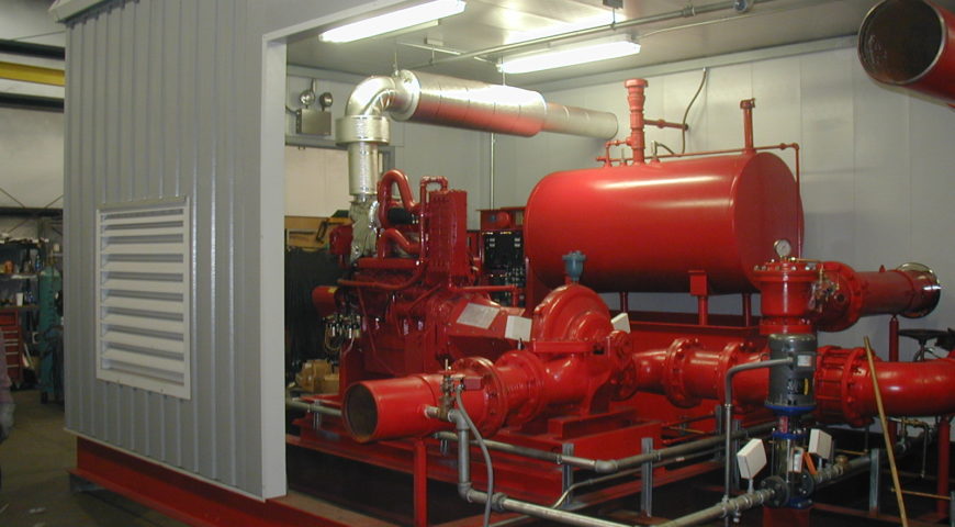 Packaged Fire Pump Houses
