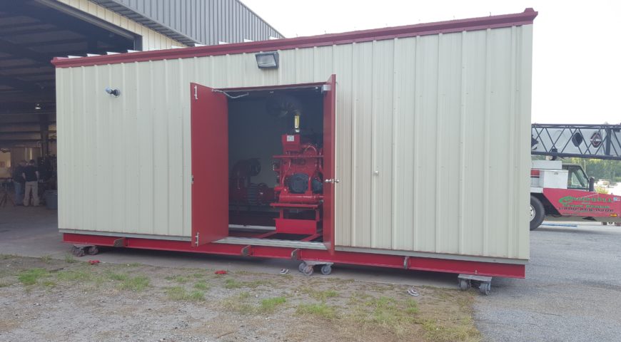 MECO Provides Fire Pump House to Lion Oil Company in Arkansas