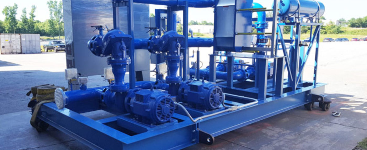 MECO Provides Cooling Tower Process Water Skid
